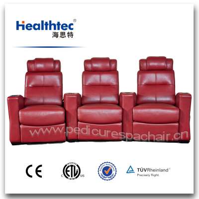 Red Color Leather Home Theater Amplifier System (T016)